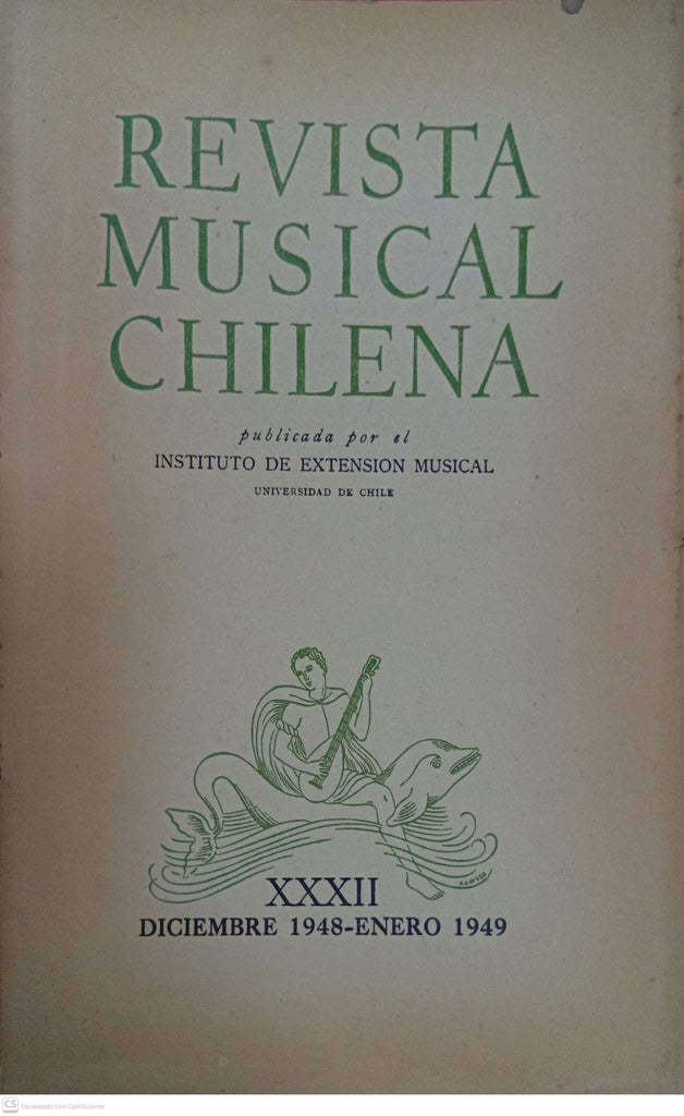 Revista Musical Chilena — Número XXXII