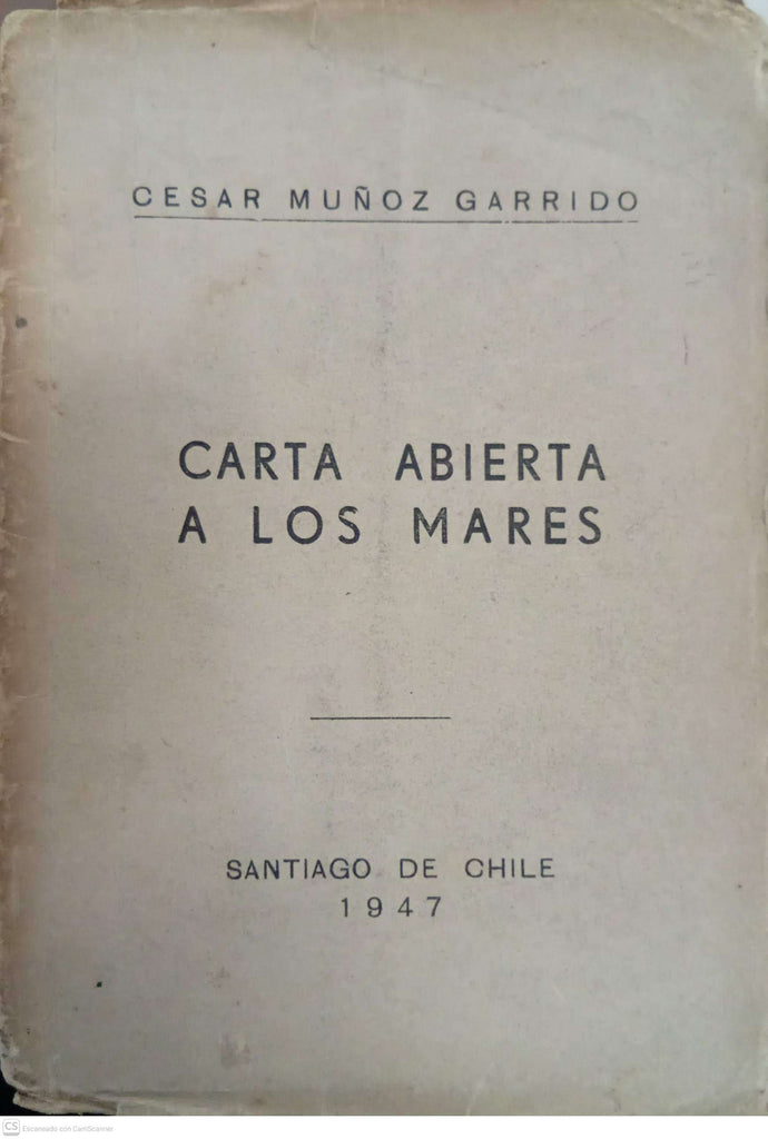 Carta abierta a los mares