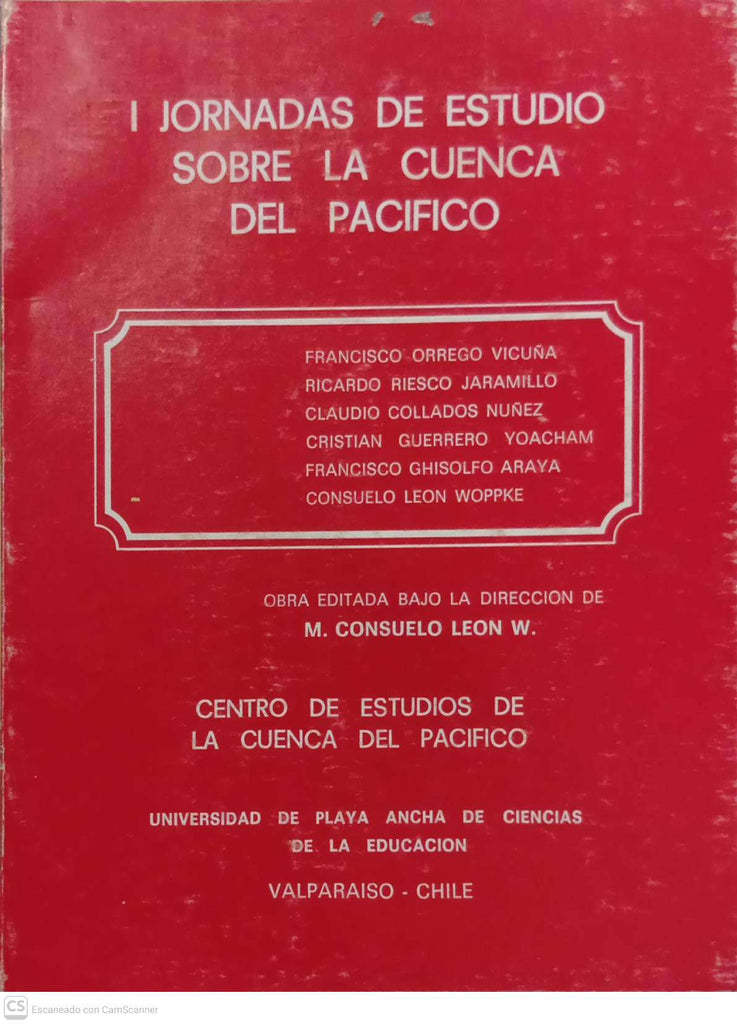 I Jornadas de Estudio sobre la Cuenca del Pacífico