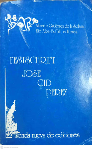 Festschrift, José Cid Pérez