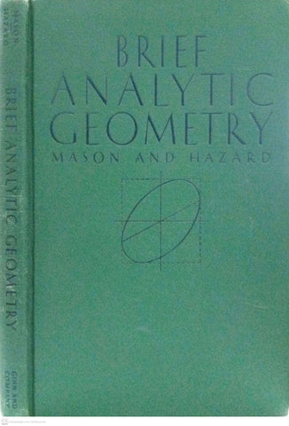 Brief Analytic Geometry