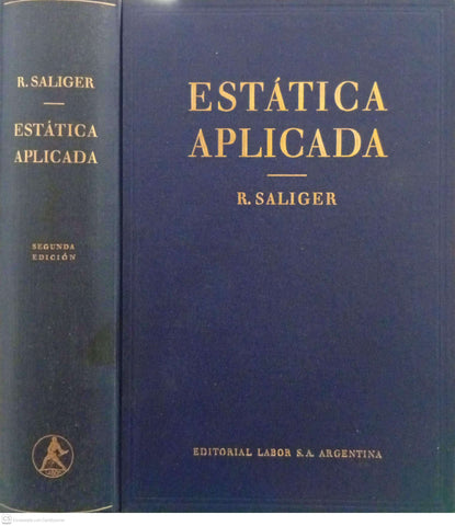 Estática aplicada: cálculo de estructuras aplicado a las construcciones elevadas y al hormigón armado