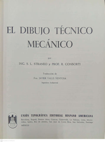 El dibujo técnico mecánico