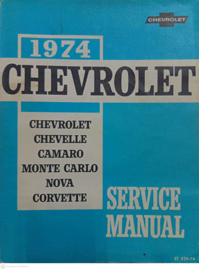 1974 Chevrolet – Service Manual