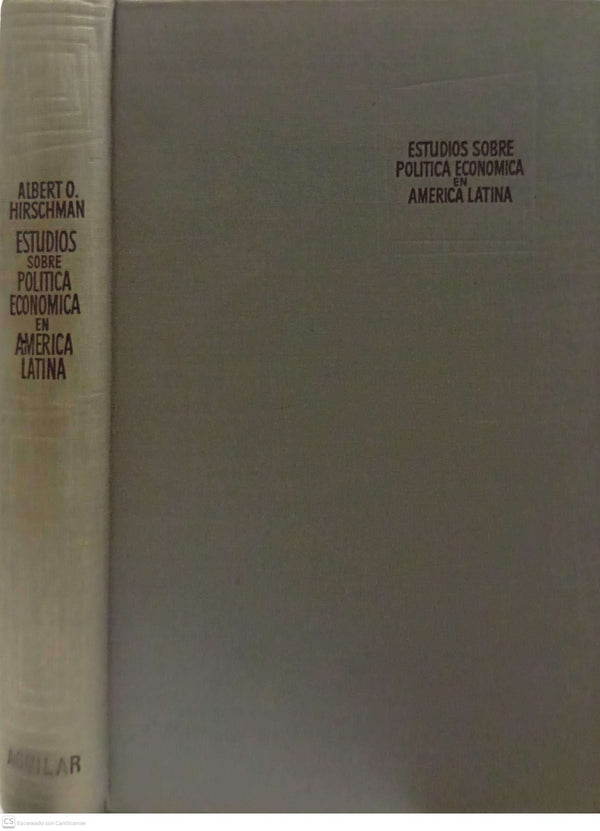 Estudios sobre política económica en América Latina