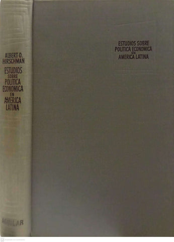 Estudios sobre política económica en América Latina