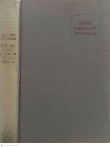 Ensayos sobre la teoría de los precios