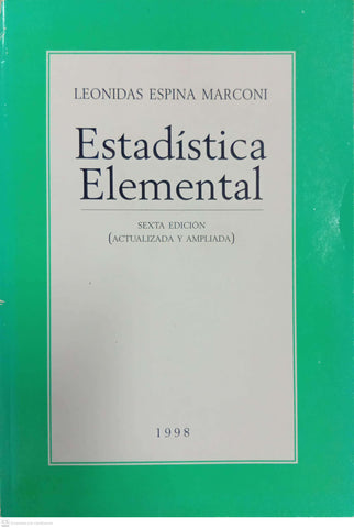Estadística Elemental
