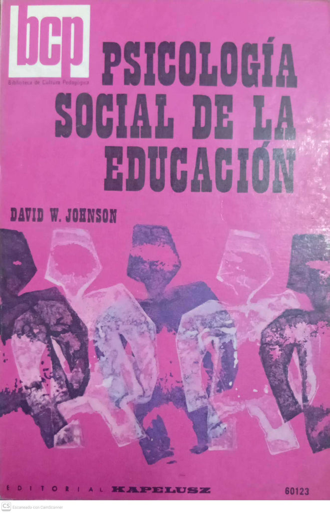 Psicología social de la educación