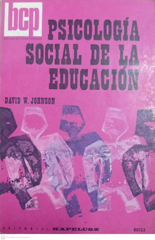 Psicología social de la educación