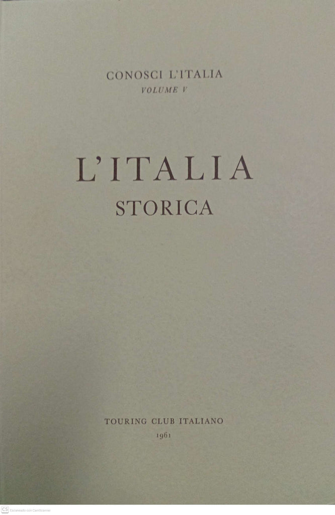 L’Italia Storica