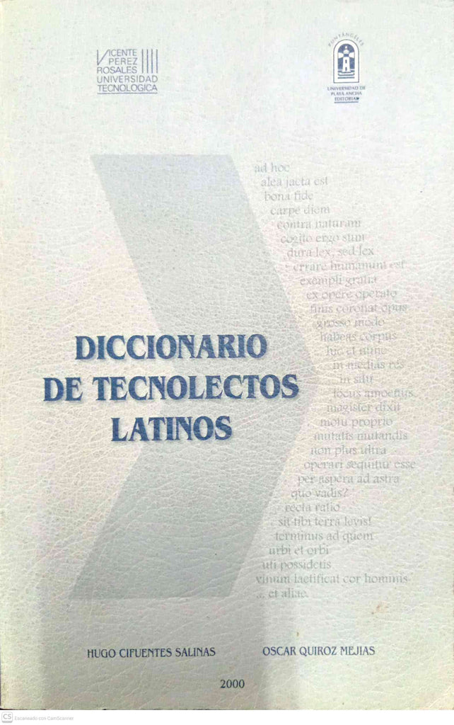 Diccionario de tecnolectos latinos