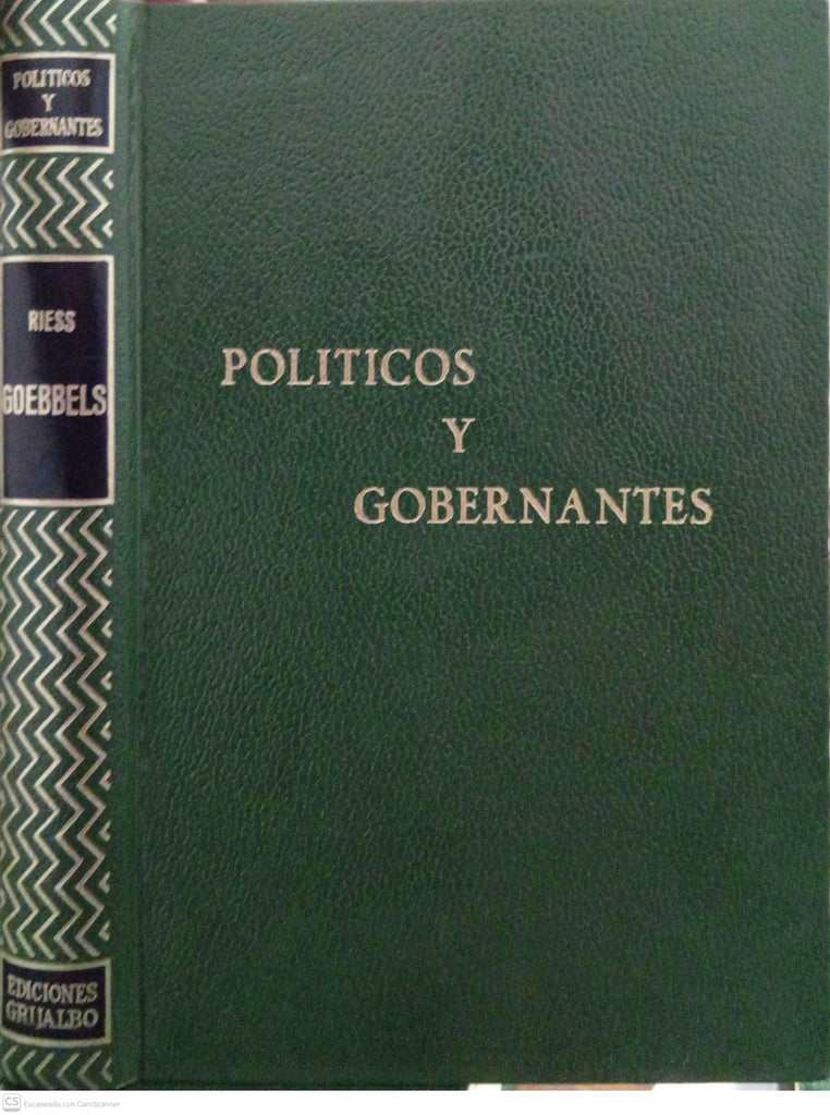 Goebbels. Mefistófeles moderno
