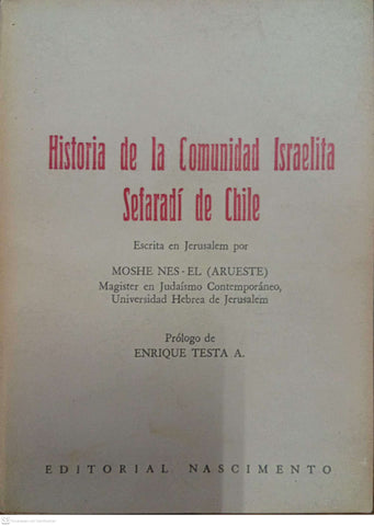 Historia de la Comunidad Israelita Sefaradí de Chile
