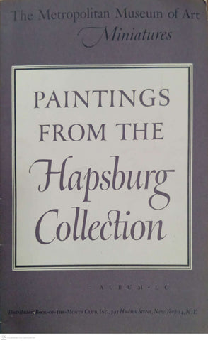 Paintings from the Hapsburg Collection
