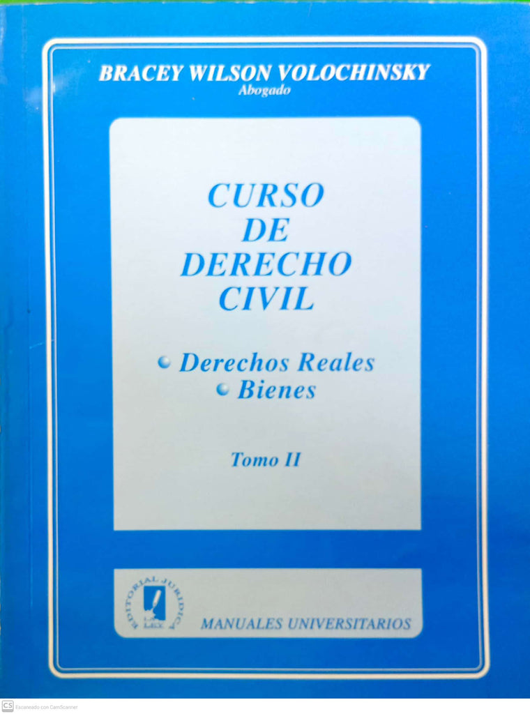 Curso de Derecho Civil, Tomo II