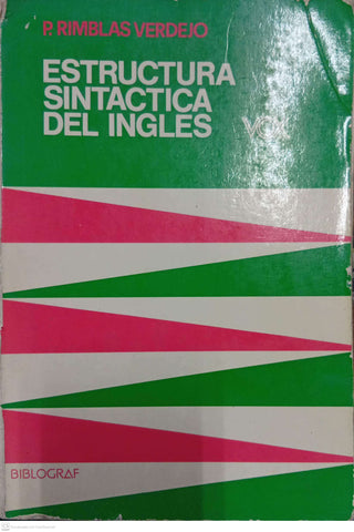 Estructura sintáctica del inglés