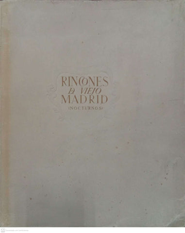 Rincones de viejo Madrid (Nocturnos)