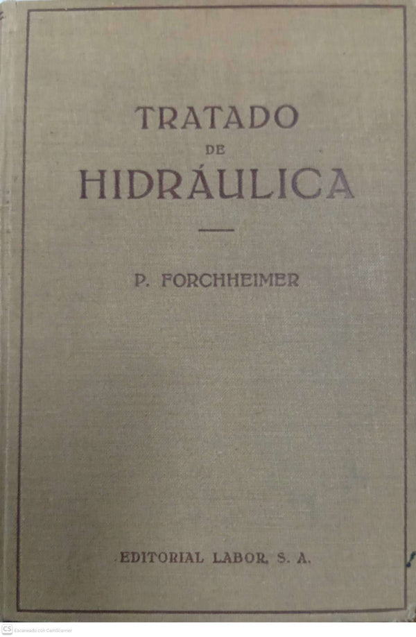 Tratado de hidráulica