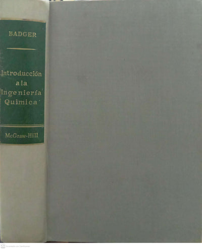Introducción a la ingeniería química