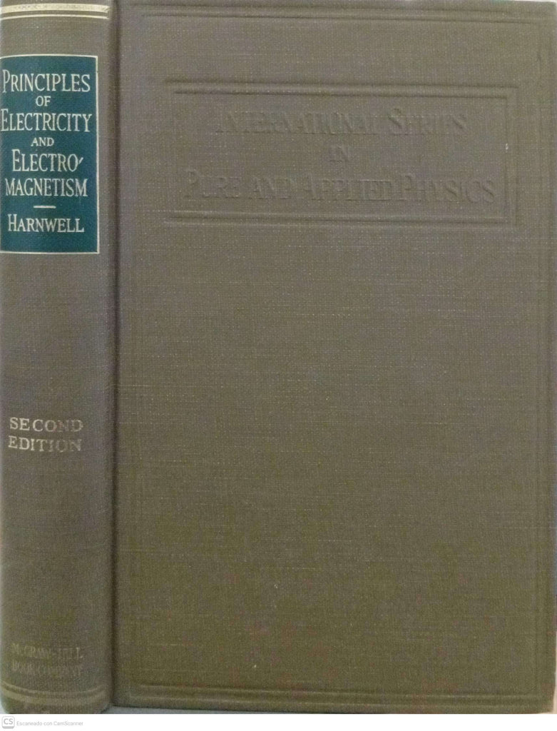 Principles of Electricity and Electromagnetism