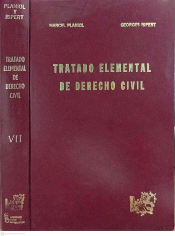 Tratado elemental de Derecho Civil. Regímenes matrimoniales (Tomo VII)