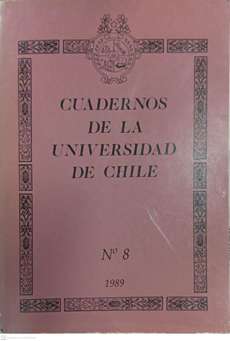 Cuadernos de la Universidad de Chile — N.º 8