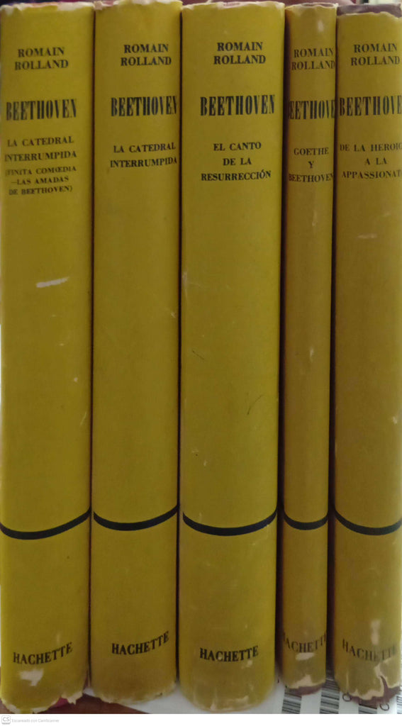 Beethoven (obra completa en 5 tomos)