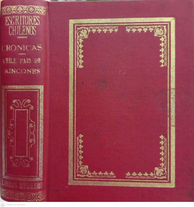 Crónicas / Chile o una loca geografía.Colección Escritores Chilenos