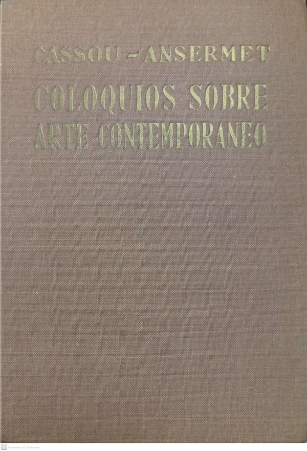 Coloquios sobre el arte contemporáneo