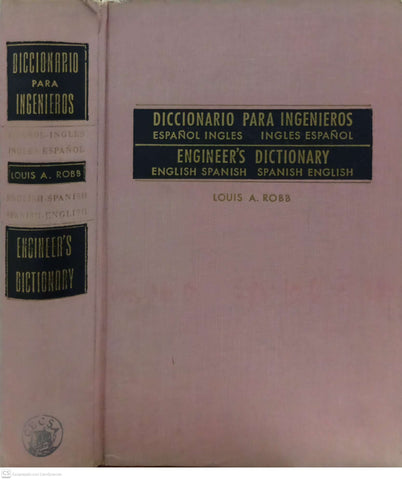 Diccionario para ingenieros / Engineer’s Dictionary