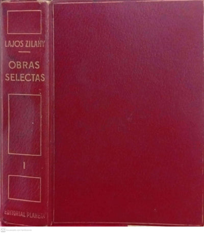 Obras selectas. Tomo I: Novelas