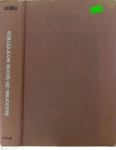 Lecciones de teoría económica