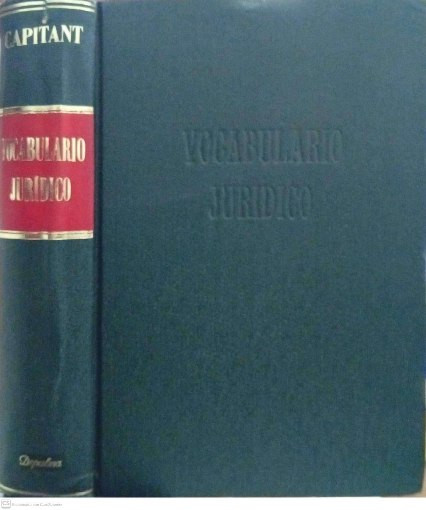 Vocabulario jurídico