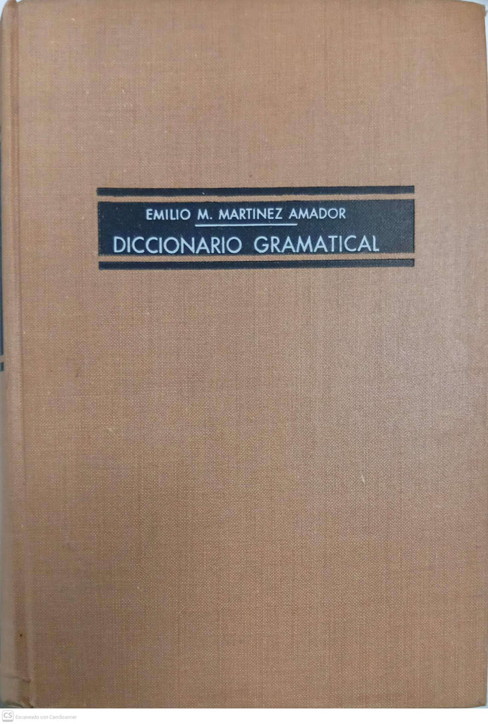 Diccionario gramatical