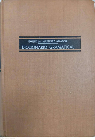 Diccionario gramatical