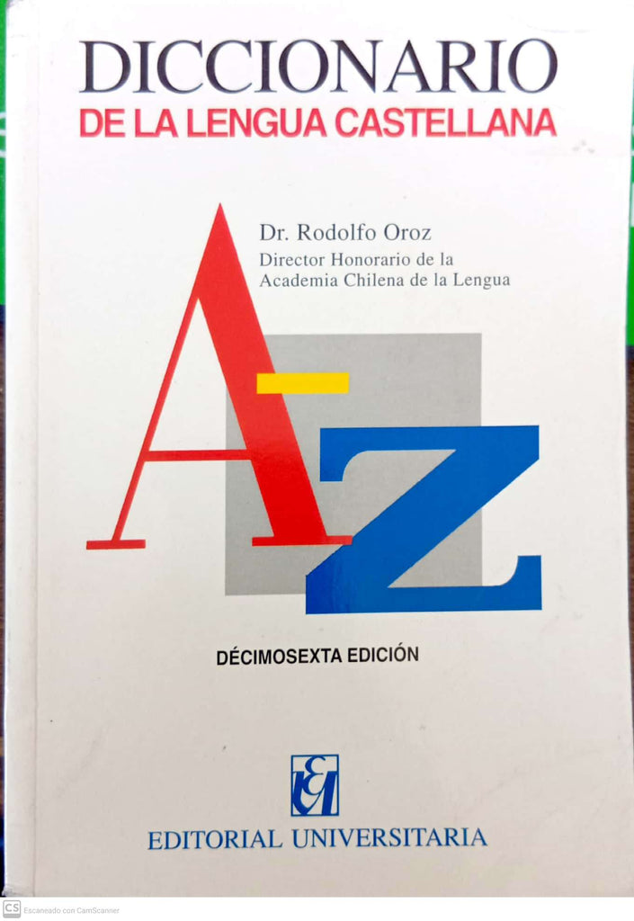 Diccionario de la lengua castellana universitaria