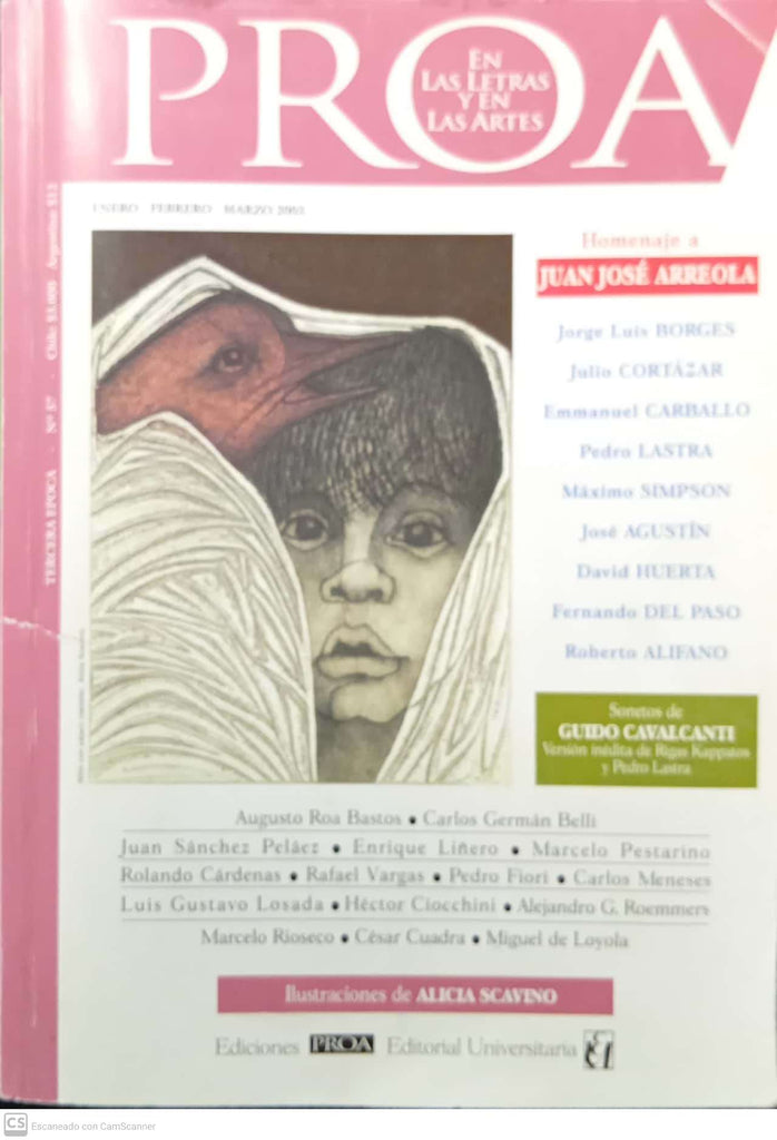 PROA en las letras y en las artes HOMENAJE A JUAN JOSE ARREOLA