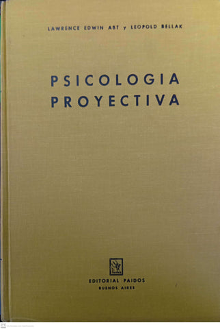 Psicología proyectiva: enfoque clínico de la personalidad total