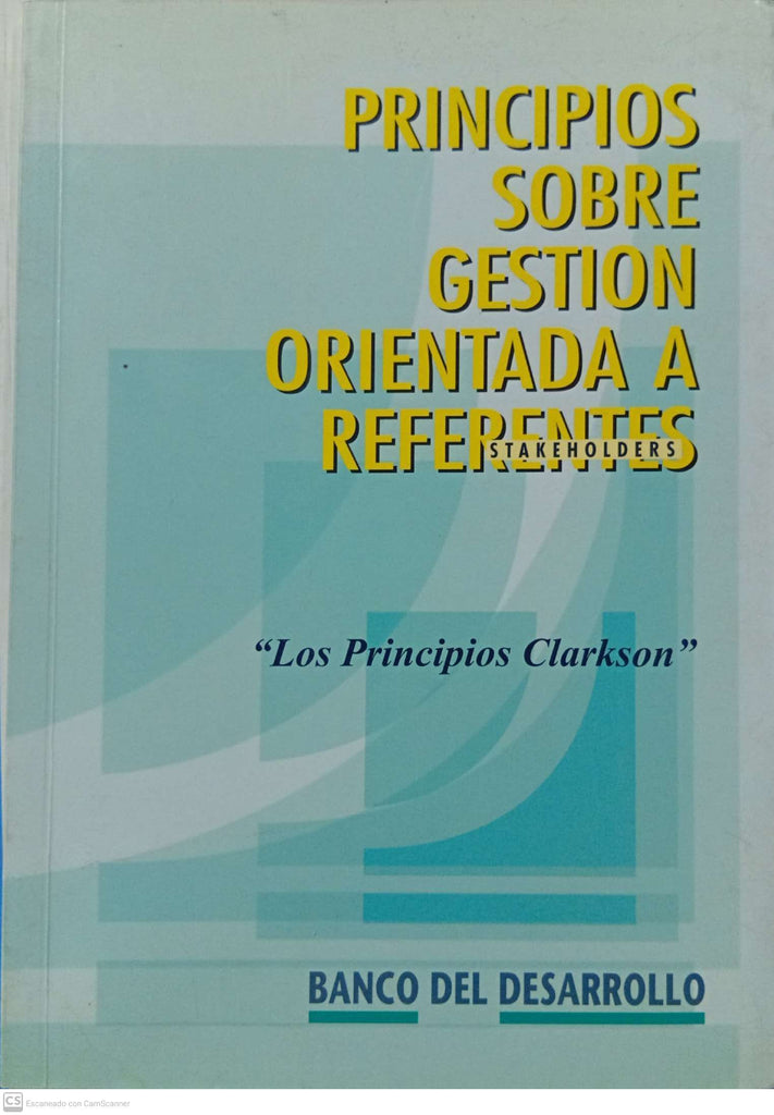 "Principios sobre gestión orientada a referentes" de Clarkson