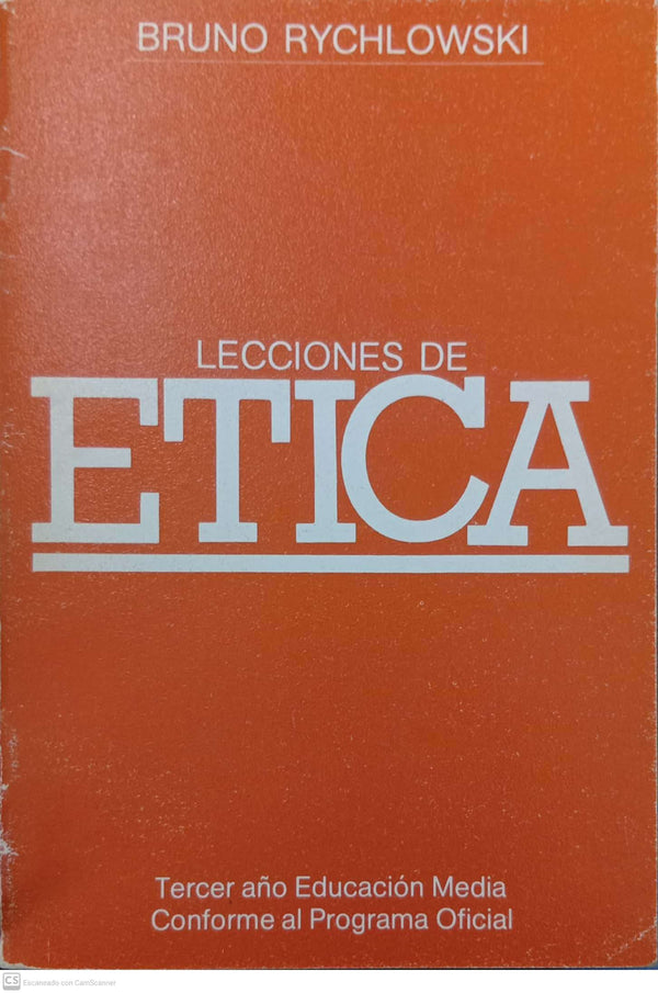 LECCIONES DE ETICA