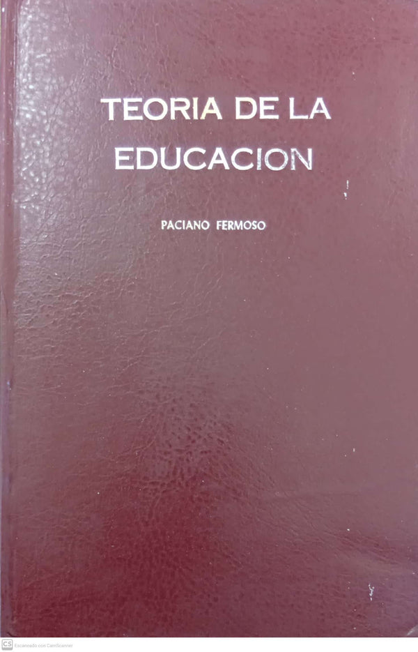 Teoría de la educación: una interpretación antropológica
