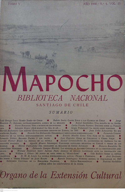 Revista Mapocho / Numero 4 Vol 15
