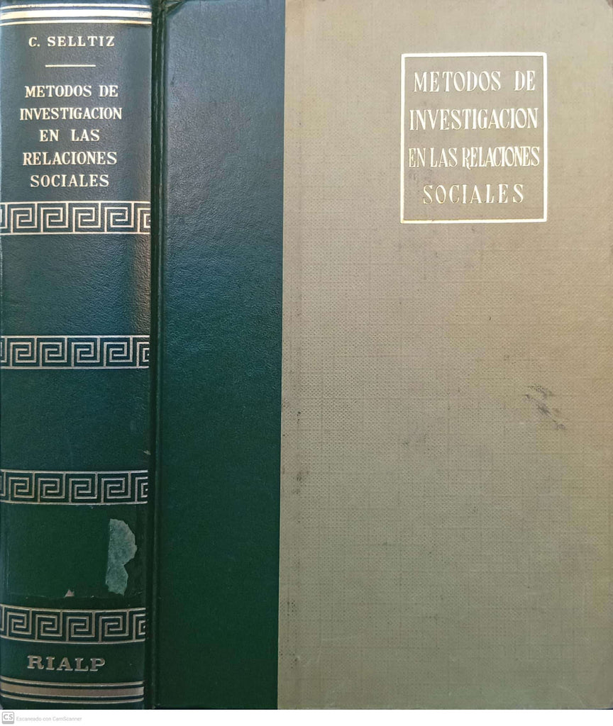 MÉTODOS DE INVESTIGACIÓN EN LAS RELACIONES SOCIALES