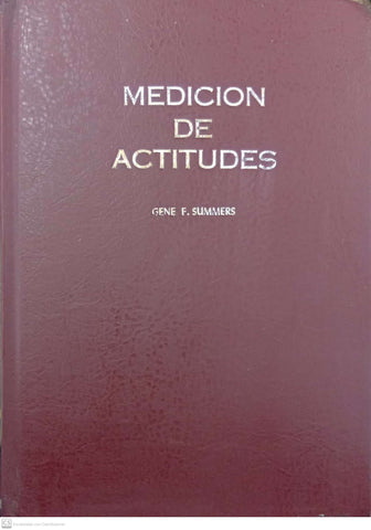 Medición de actitudes