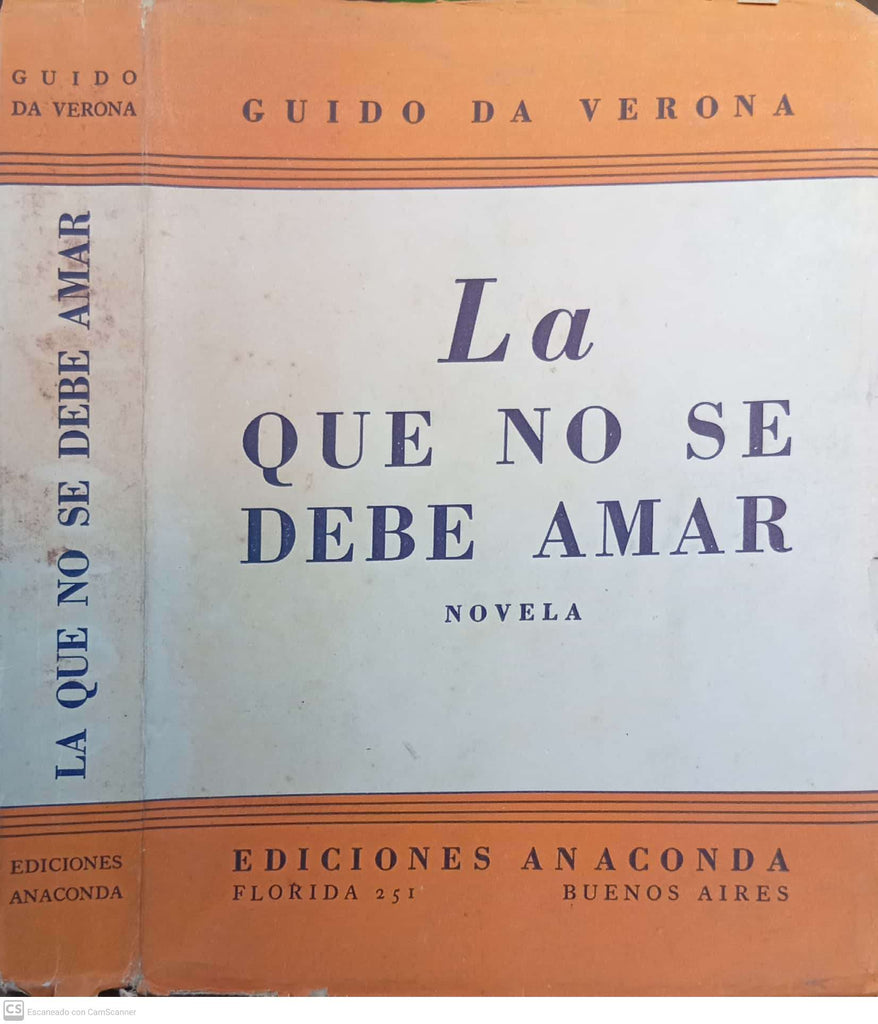 La que no se debe amar