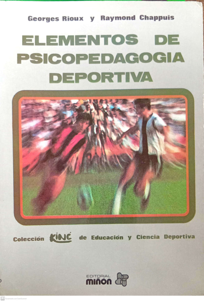 Elementos de psicopedagogía deportiva