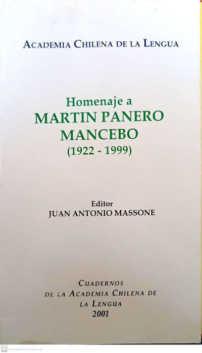 Homenaje a Martín Panero Mancebo (1922‑1999)
