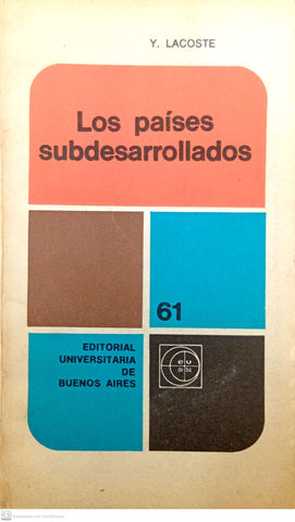 Los países subdesarrollados