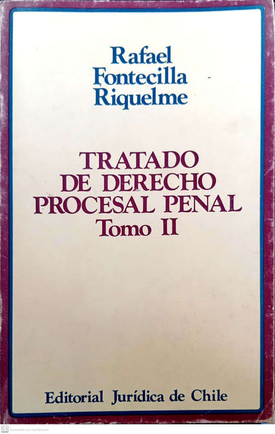 Tratado de Derecho Procesal Penal, Tomo II